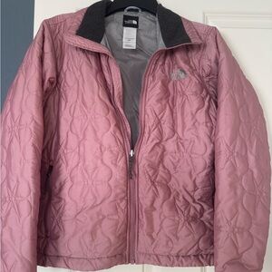 The North Face Women's Light Pink Quilted Jacket
